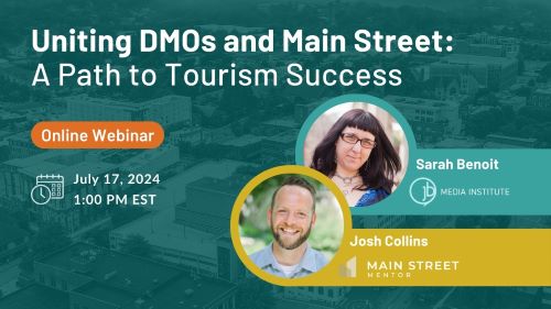 Free Webinar Recording: Uniting DMOs and Main Street